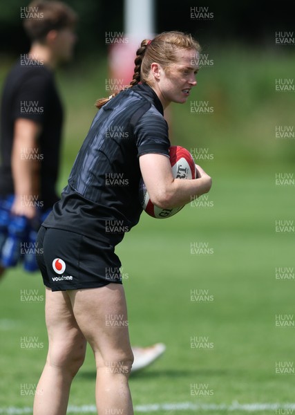 260625  Wales Women Rugby Training Session - Lisa Neumann during training ahead of the Wales matches against Australia