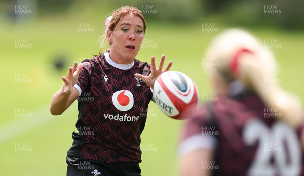 260625  Wales Women Rugby Training Session - Georgia Evans during training ahead of the Wales matches against Australia