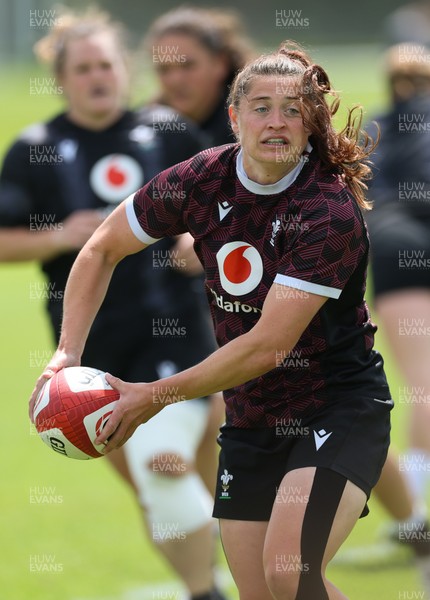 260625  Wales Women Rugby Training Session - Robyn Wilkins during training ahead of the Wales matches against Australia