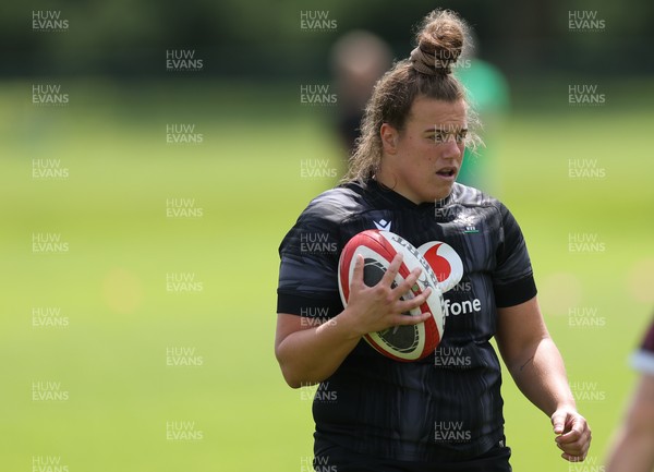 260625  Wales Women Rugby Training Session - Carys Phillips during training ahead of the Wales matches against Australia