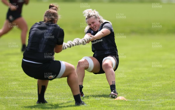 260625  Wales Women Rugby Training Session - Alex Callender during training ahead of the Wales matches against Australia