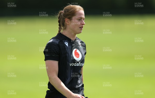 260625  Wales Women Rugby Training Session - Lisa Neumann during training ahead of the Wales matches against Australia