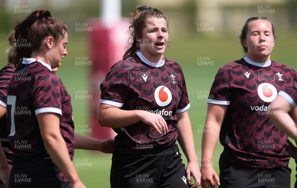 260625  Wales Women Rugby Training Session - Kate Williams during training ahead of the Wales matches against Australia