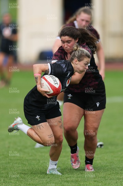 260625  Wales Women Rugby Training Session - Keira Bevan during training ahead of the Wales matches against Australia