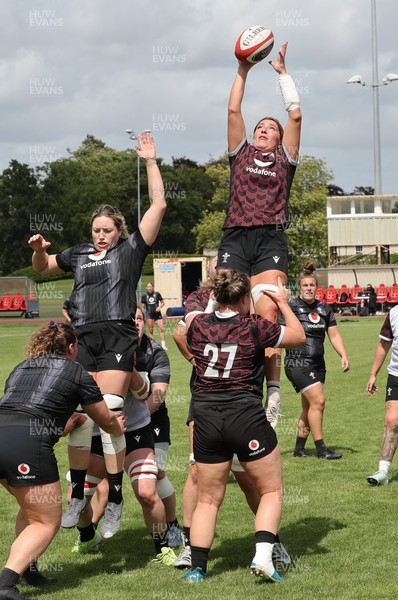 260625  Wales Women Rugby Training Session - Georgia Evans during training ahead of the Wales matches against Australia
