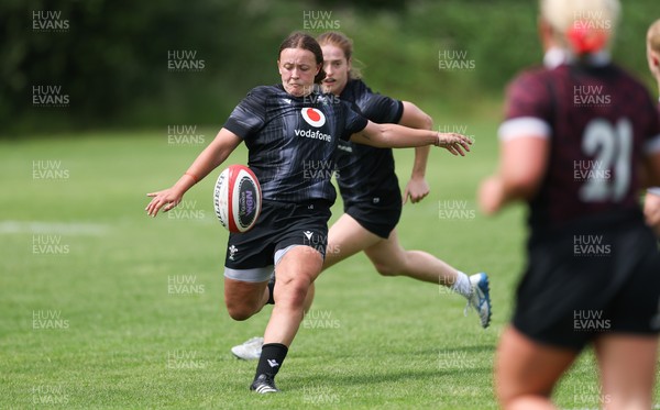 260625  Wales Women Rugby Training Session - Lleucu George during training ahead of the Wales matches against Australia