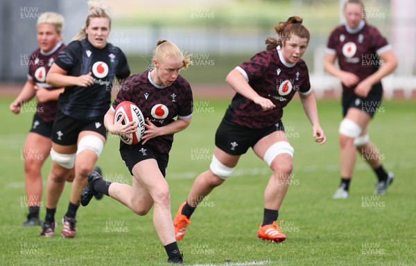 260625  Wales Women Rugby Training Session - Catherine Richards during training ahead of the Wales matches against Australia