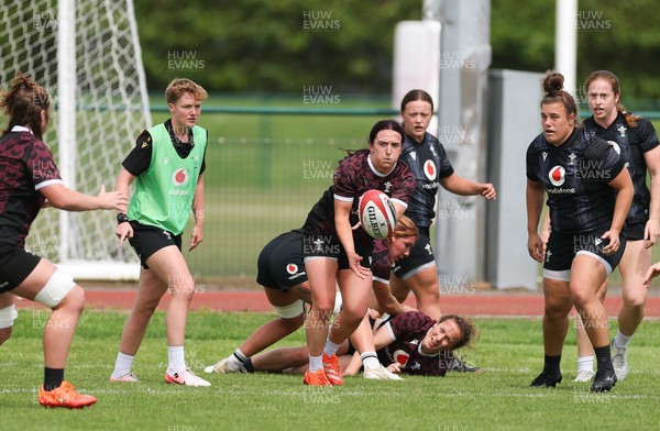 260625  Wales Women Rugby Training Session - Sian Jones during training ahead of the Wales matches against Australia