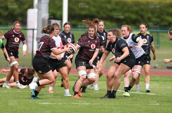 260625  Wales Women Rugby Training Session - Kate Williams during training ahead of the Wales matches against Australia