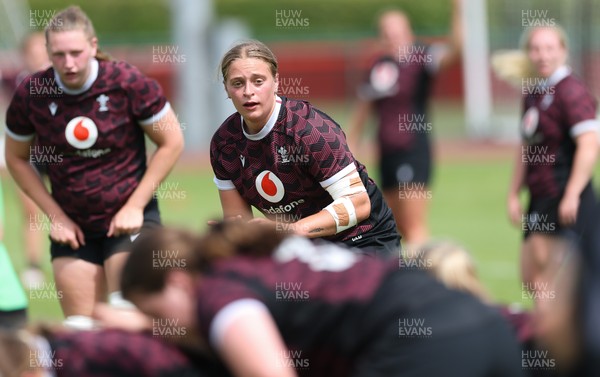 260625  Wales Women Rugby Training Session - Tilly Vucaj during training ahead of the Wales matches against Australia