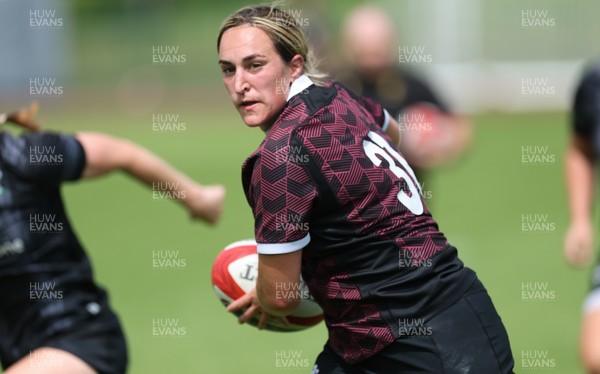 260625  Wales Women Rugby Training Session - Courtney Keight during training ahead of the Wales matches against Australia