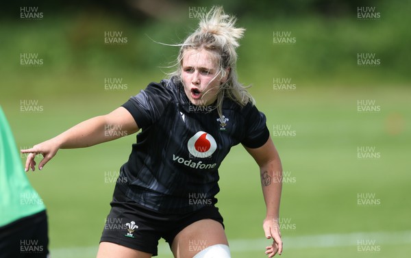 260625  Wales Women Rugby Training Session - Alex Callender during training ahead of the Wales matches against Australia