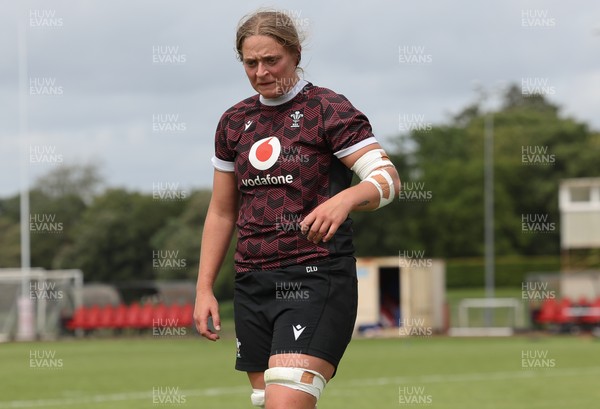 260625  Wales Women Rugby Training Session - Tilly Vucaj during training ahead of the Wales matches against Australia