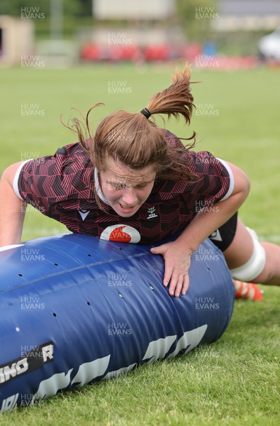 260625  Wales Women Rugby Training Session - Kate Williams during training ahead of the Wales matches against Australia