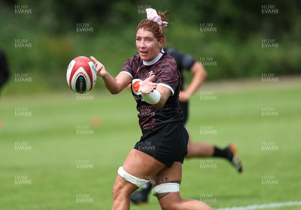260625  Wales Women Rugby Training Session - Georgia Evans during training ahead of the Wales matches against Australia