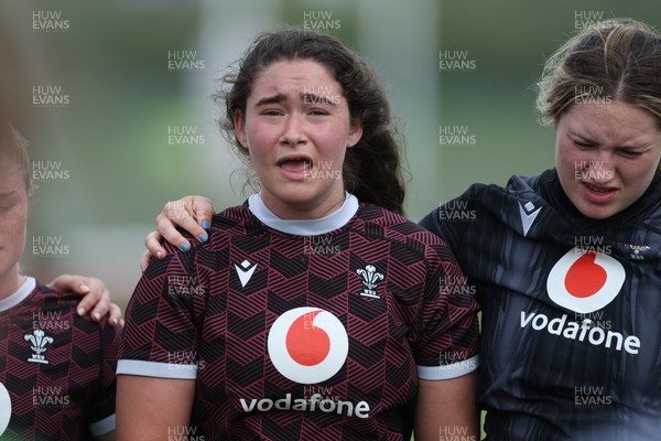260625  Wales Women Rugby Training Session - Gwennan Hopkins during training ahead of the Wales matches against Australia