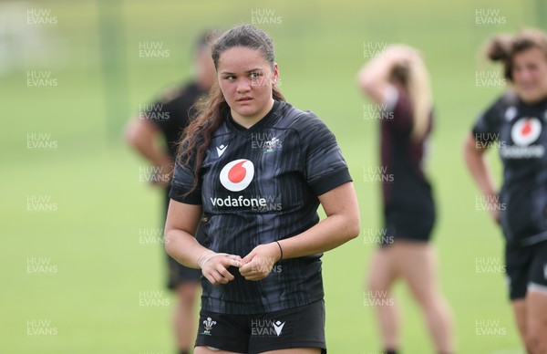 260625  Wales Women Rugby Training Session - during training ahead of the Wales matches against Australia