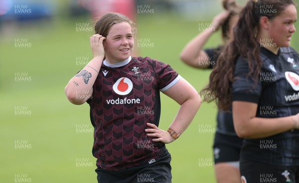 260625  Wales Women Rugby Training Session - Maisie Davies during training ahead of the Wales matches against Australia