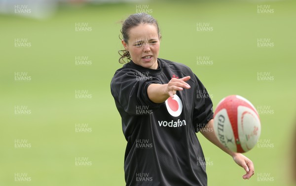 260625  Wales Women Rugby Training Session - Meg Davies during training ahead of the Wales matches against Australia