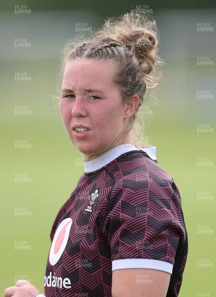 260625  Wales Women Rugby Training Session - Katherine Baverstock during training ahead of the Wales matches against Australia