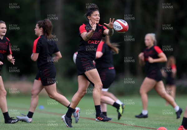 260722 - Wales Women Rugby Training - Gemma Rowland during training