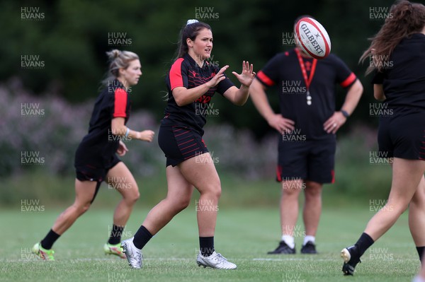 260722 - Wales Women Rugby Training - Kayleigh Powell during training