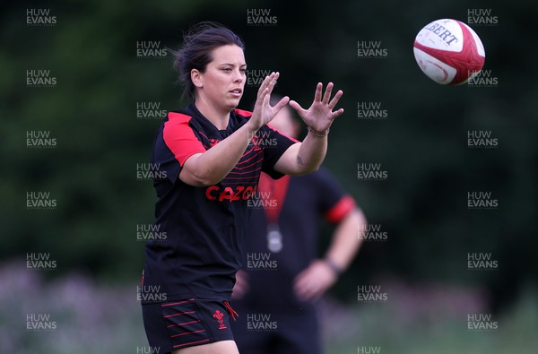 260722 - Wales Women Rugby Training - Sioned Harries during training