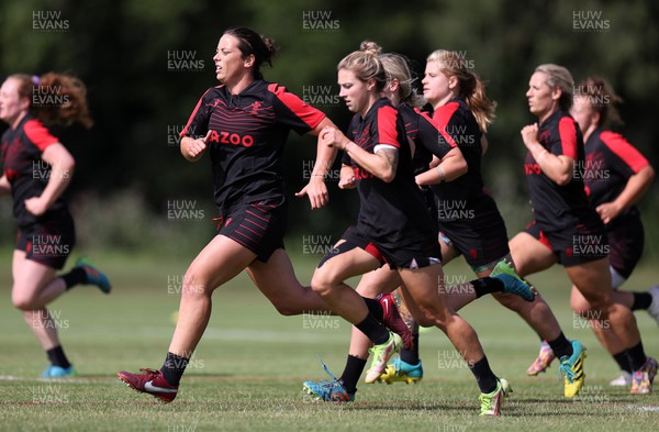 260722 - Wales Women Rugby Training - Sioned Harries during training