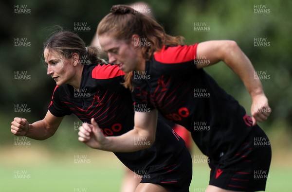 260722 - Wales Women Rugby Training - Jasmine Joyce during training