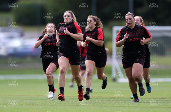260722 - Wales Women Rugby Training - Gwen Crabb during training