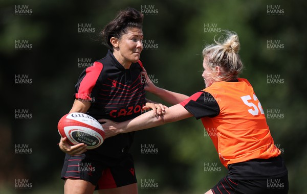 260722 - Wales Women Rugby Training - Gemma Rowlands during training