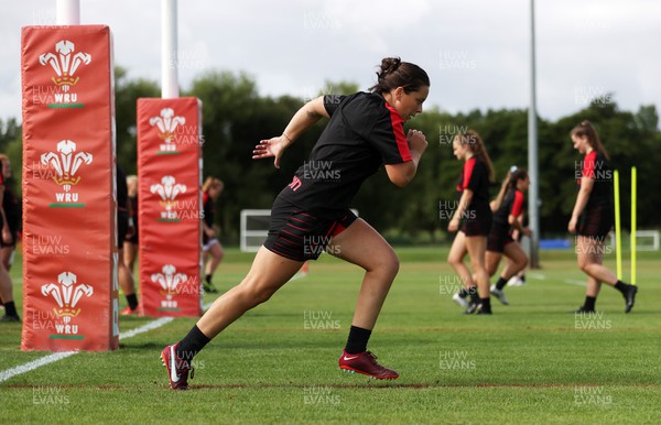 260722 - Wales Women Rugby Training - Sionedd Harries during training