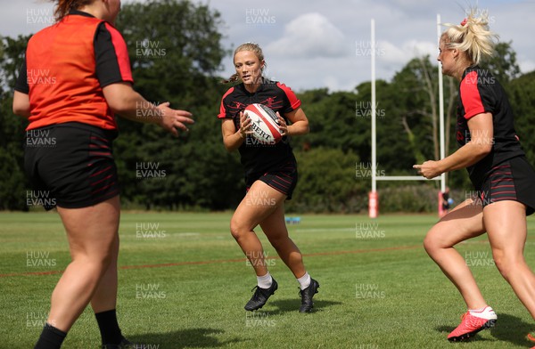 260722 - Wales Women Rugby Training - Alisha Butchers during training
