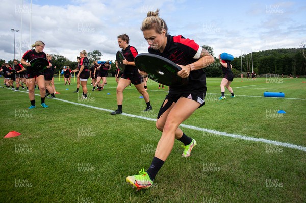 260722 - Wales Women Rugby Training - Keira Bevan during training