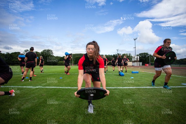 260722 - Wales Women Rugby Training - Robyn Wilkins during training
