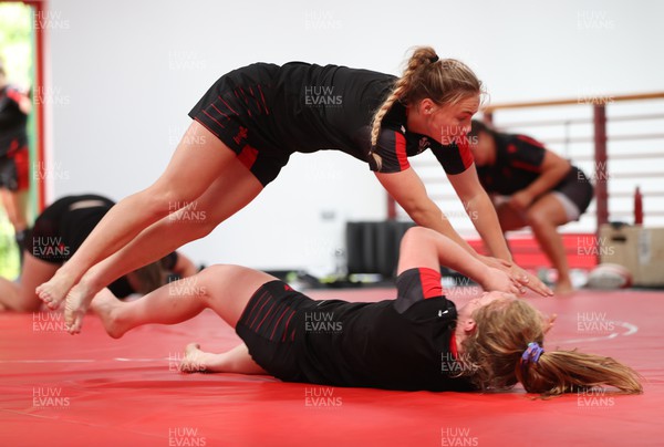 260722 - Wales Women Rugby Training - Manon Johnes during training