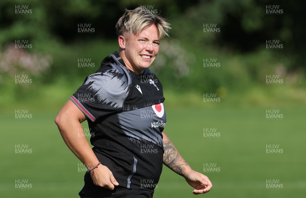 280823 - Wales Women Training Session - Donna Rose during training session