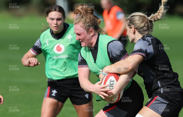 280823 - Wales Women Training Session - Abbie Fleming during training session