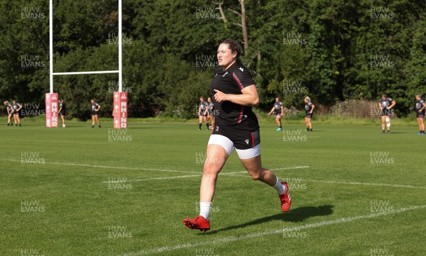 280823 - Wales Women Training Session - Gwen Crabb during training session