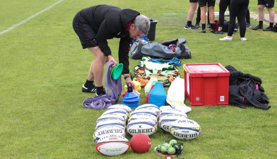 Wales Women Rugby Training 301023