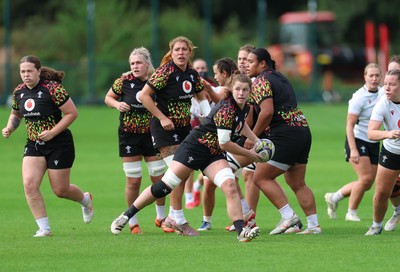 090926 - Wales Women Rugby Training Match - Kate Williams during a training match ahead of the WRX Series of matches 