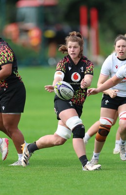 090926 - Wales Women Rugby Training Match - Kate Williams during a training match ahead of the WRX Series of matches 