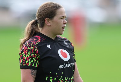 090926 - Wales Women Rugby Training Match - Maisie Davies during a training match ahead of the WRX Series of matches 