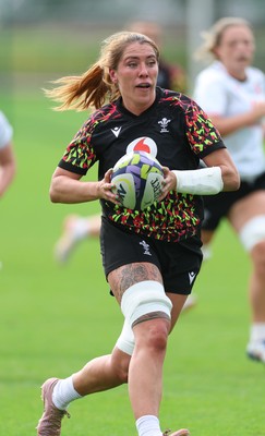 090926 - Wales Women Rugby Training Match - Georgia Evans during a training match ahead of the WRX Series of matches 
