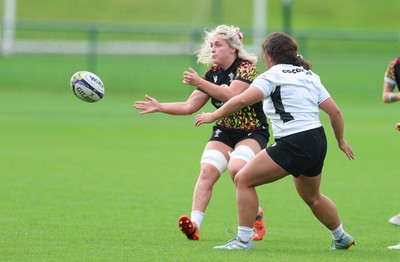 090926 - Wales Women Rugby Training Match - Alex Callender during a training match ahead of the WRX Series of matches 