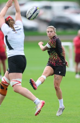 090926 - Wales Women Rugby Training Match - Keira Bevan during a training match ahead of the WRX Series of matches 