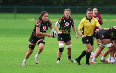 090926 - Wales Women Rugby Training Match - Jorja Aiono during a training match ahead of the WRX Series of matches 