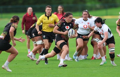 090926 - Wales Women Rugby Training Match - Jorja Aiono during a training match ahead of the WRX Series of matches 