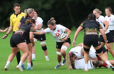 090926 - Wales Women Rugby Training Match -Alisha Joyce during a training match ahead of the WRX Series of matches 