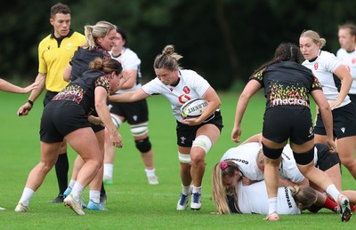 090926 - Wales Women Rugby Training Match -Alisha Joyce during a training match ahead of the WRX Series of matches 